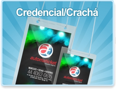 Credenciais/Crachás